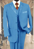 Mens Sky Blue Tuxedo