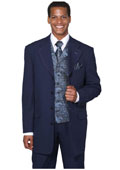 Mens Blue Walking Suit