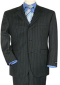 Mens Pinstripe Suit