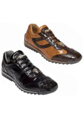 Mens Caiman Skin Shoes