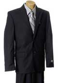  Black 2 Button Suit