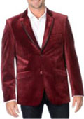 Red Velvet Blazer