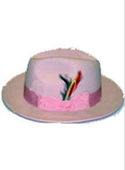 Mens Pink Hat