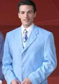 Light blue suits