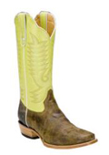 Mens Olive Cowboy Boots