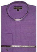 Mens Purple Dress Shirt