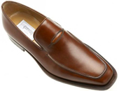 quillostrich Leather Shoe