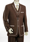 Mens Brown Suits