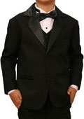  Boys Black Suit