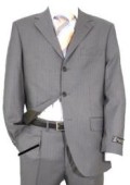 Light Gray Pinstripe suit