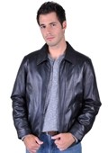 Mens Leather Jacket Black