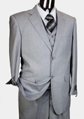 Light grey pinstripe suits