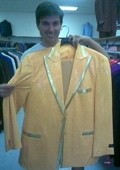 Mens Yellow Suit