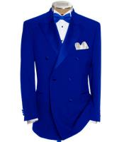 2 Button Royalblue tuxedo