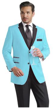 Light blue tuxedo