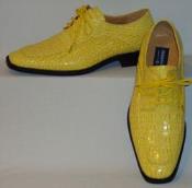 Mens Yellow Shoes