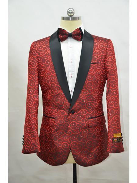  Perfect for Prom Printed Unique Cheap Red ~ Black men's Affordable Cheap Priced Unique Fancy For Men Available Big Sizes on sale Patterned Print Floral Tuxedo Flower Jacket Prom Custom Celebrity Modern Tux