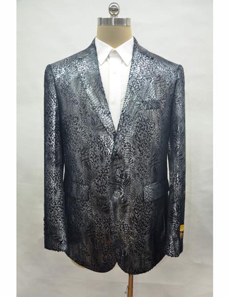  men's Alligator Python For Blazer Sport Coat Sale Ostrich Looking Snakeskin Print Snake Jacket 