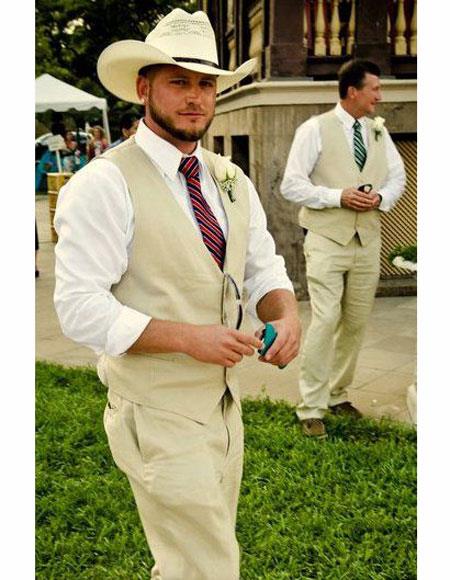 western wedding mens attire