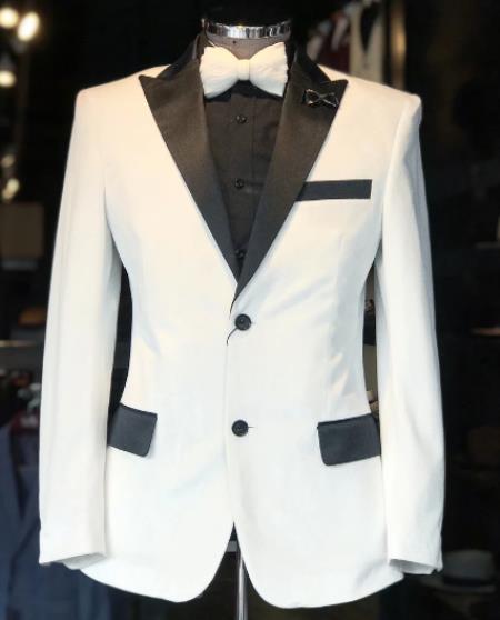  Velvet Tuxedo Four Barrel Cuffs Side Vents Dinner Jacket men's Blazer + White