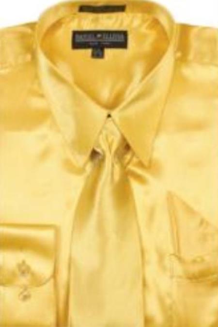 Groomsmen Gold Dress Shirts 