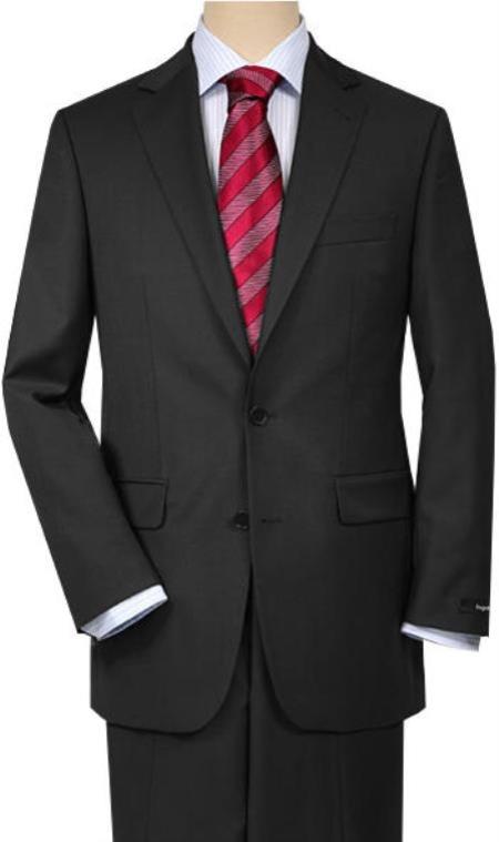 Mix And Match Suits Solid Charcoal Gray Quality Suit Separates, Total Comfort Any Size Jacket & Any Size Pants