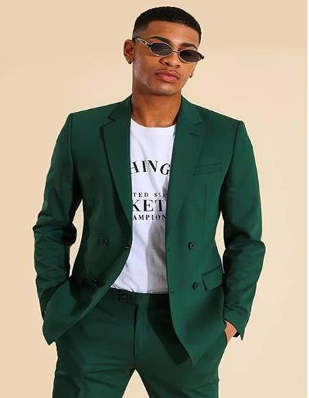 Emerald Green Suit + Matching Pants