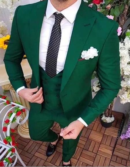 Emerald Green Suit + Matching Pants