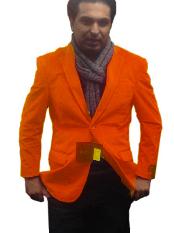 Orange Blazer