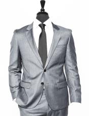 Grey Linen Suit