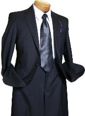  Dark color Black Wedding / Prom Two buttons Wool fabric Italian Design Cheap Priced Fitted Tapered cut Suit 