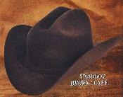  western  hat tejanas 4X Felt Hats Coco Chocolate brown 
