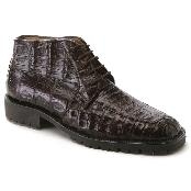 Coco Chocolate brown Alligator Shoes Genuine crocodile skin ~ Gator skin 