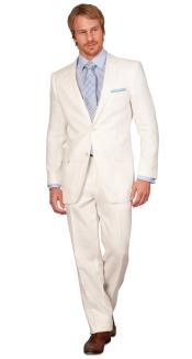 Classic Fit Linen For Beach Wedding Outfit kids suits available in little boys 3 three piece suit - White 
