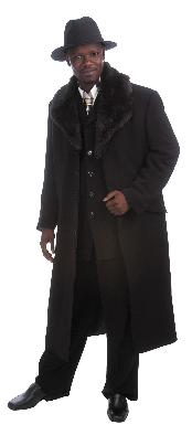  Luxurious Long length Zoot Suit Dark color black 