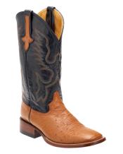  Smooth Ostrich S-Toe Boot