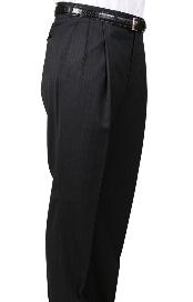  Gray, Parker, Pleated creased Pants Lined Trousers 