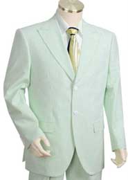 green suit