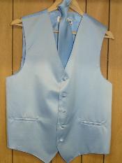  BLUE Groomsmen Wedding Vest
