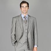 Three Piece Vested Suit