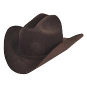 Authentic Los altos Hats - Joan Style Felt Coco Chocolate brown – Western Hat 