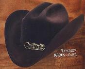  Western Hat Duranguense Style 10X Felt Hats By Authentic Los altos Coco Chocolate brown 