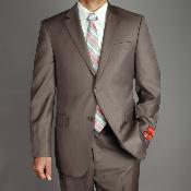  Authentic Bertolini Brand Wool fabric 2-button Suit 