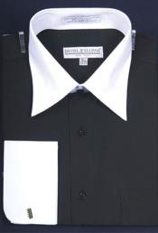 Affordable Clearance Cheap Mens Dress Shirt Sale Online Trendy - Black Men's Daniel Ellissa Bright Shirt