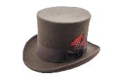  Chocolate brown Top Hat