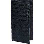  caiman leather checkbook Wallet
