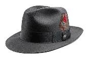  Hat Dark Charcoal Masculine