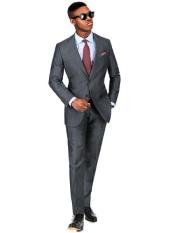 Gray Linen Suit