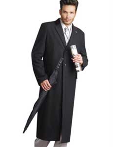  Dark color black Stylish Mens Overcoat | Winter men's Topcoat Sale