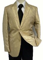 Mens Gold Blazer